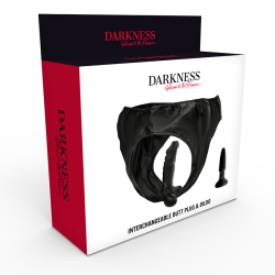 Darkness - Culotte Avec Plug Et Gode Interchangeable